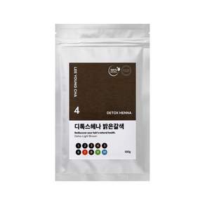 이영차 천연헤나 100g 새치 흰머리 순한 PPD없는 염색약 가루, 4. 밝은갈색, 1개