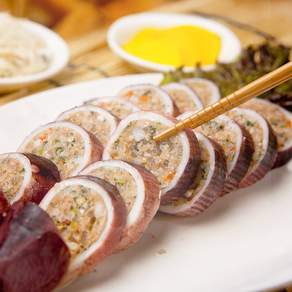 속초 중앙시장 명물 누룽지 오징어순대, 2개, 500g