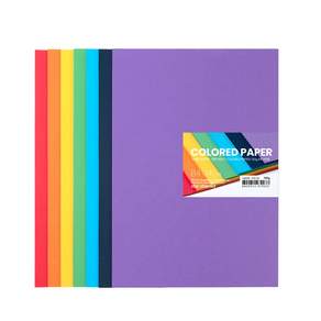 star starred 도톰한(120g) 레인보우 7컬러 색지(7 COLORED PAPER), B4 140매