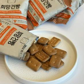 고소한 저칼로리 간식 단백질 프로틴 건빵 희망건빵, 40g, 20개
