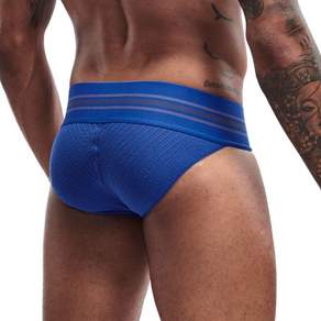 JOCKMAIL 남성용 코튼 와이드 벨트 탄성 빅 백 스포츠 남성용 팬티 속옷 1pcs
