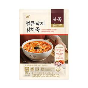 아침엔본죽 낙지김치죽 200g, 1개