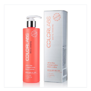 컬러랩스 올인원 압축 바디 화이트태닝 로션 300ml, 1개