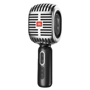 제이비엘 무선 블루투스 마이크 KMC600, 단일상품(실버)