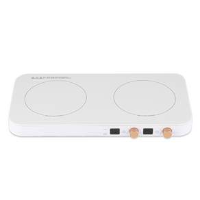 [독일브랜드] 무설치 2구 인덕션 전기레인지 와이드 듀얼 고화력 가정용 업소용 캠핑용 식탁 위 명절 전 부치기 그릴 고기 불판 샤브샤브 떡볶이 파티 자취 선물, 일반형