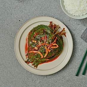 여수 나래식품 저염 깻잎김치 500g 국내산 생깻잎 무침, 1개