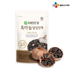 CJ 자연건강 흑마늘달임진액 흑마늘즙, 24개, 50ml