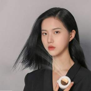 휴대용 벨트 허리띠 선풍기 허리걸이 골프 밴드선풍기, 베이지