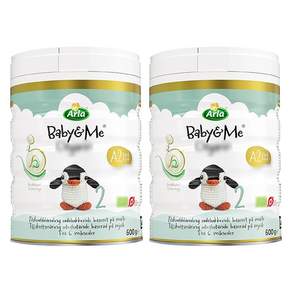 Arla 키즈 앤 미 A2 분유 2단계, 600g, 2개
