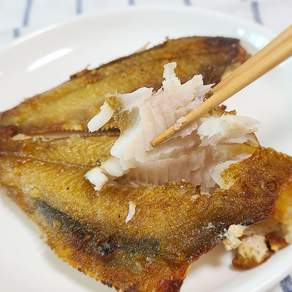 국내산 손질되어 먹기 편한 반건조 참가자미 가자미, 4개, 550g(총중량)