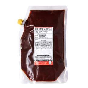 레피 숯불맛삼겹살소스 고기만능 매운불맛디핑 찍먹소스, 1000ml, 1개