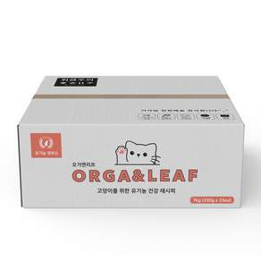 오가앤리프 캣 고양이 대용량 가수분해 연어 유기농 기호성 좋은 사료 7kg, 1개