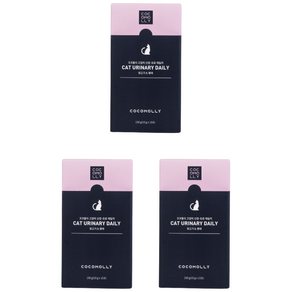 [2+1] 코코몰리 신장 요로 데일리 고양이 영양제 (3box), 닭고기+명태, 150g, 3개