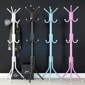 태한 튼튼한 스탠드 옷걸이, 화이트