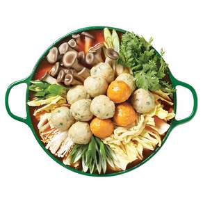 채선당 굴림만두전골 790g 채선당에서 직접만든 밀키트, 1개