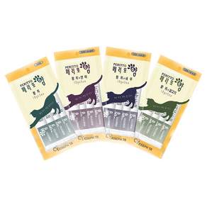 페리또얌 짜먹는 고양이 간식, 참치 + 닭고기, 10g, 100개