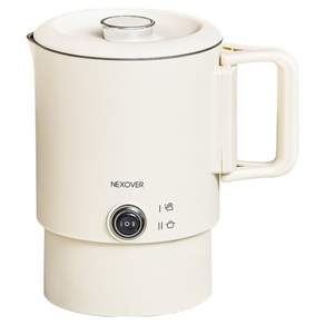 넥소버 여행용 전기포트 커피포트 휴대용 다용도 캠핑용 전기 주전자 NXK-T10, 단품