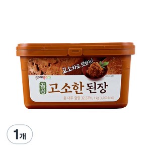 곰곰 고소한 된장, 1kg, 1개