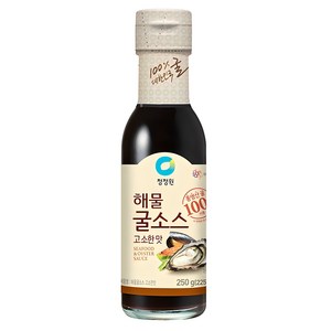 청정원 해물굴소스 고소한맛, 250ml, 250g, 1개