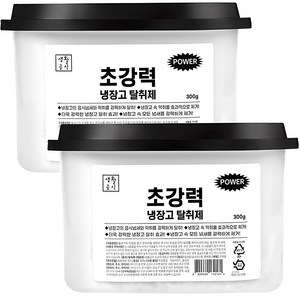 생활공식 초강력 냉장고 탈취제 본품, 300g, 2개