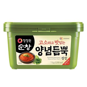 청정원순창 양념듬뿍 쌈장, 1kg, 1개