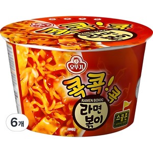 오뚜기 콕콕콕 라면볶이 120g, 6개