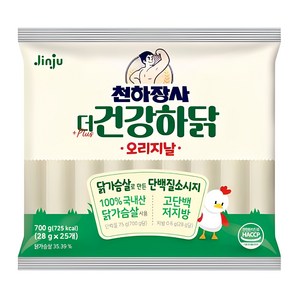 천하장사 더 건강하닭 오리지날 소시지, 700g, 1개