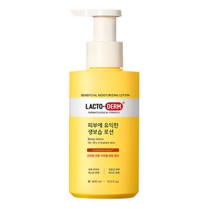 락토덤 피부에 유익한 생보습 로션, 400ml, 1개