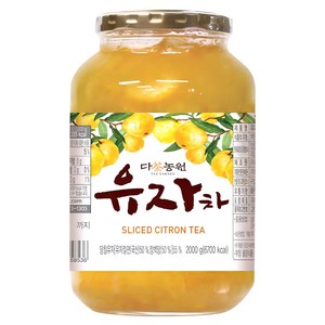 다농원 유자차, 2kg, 1개입, 1개, 2000g