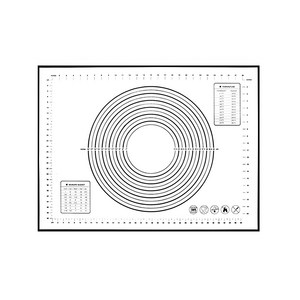 세븐프리 실리콘 베이킹 반죽매트 블랙, 1개