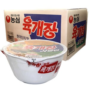 육개장 사발면 86g, 24개