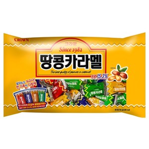 크라운 땅콩카라멜, 720g, 1개