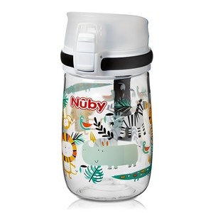 누비 정글 유아물병, 보태니컬화이트, 1개, 300ml