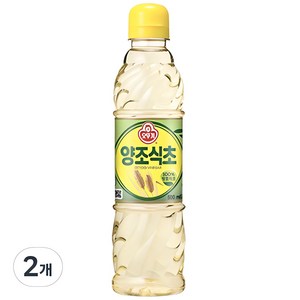 오뚜기 양조식초, 500ml, 2개