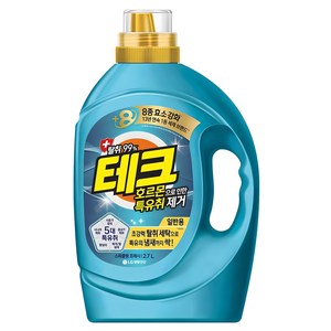 테크 호르몬 특유취 제거 액상세제 일반용 본품, 2.7L, 1개