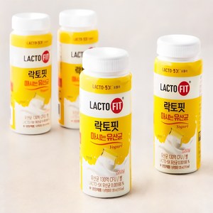 종근당건강 락토핏 마시는 유산균 오리지널 4입, 520ml, 1개