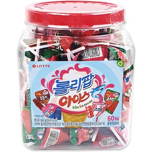 롯데제과 롤리팝 아이스 캔디, 660g, 1개