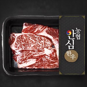 농협안심한우 등심 1+등급 구이용 (냉장), 200g, 1개