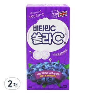 고려은단 쏠라C 정 블루베리맛, 80정, 2g, 2개