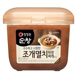 청정원순창 조개멸치 된장찌개 양념, 900g, 1개