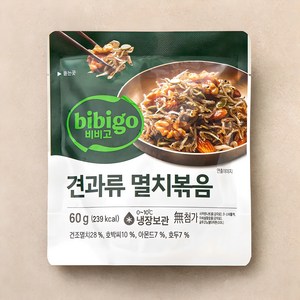 비비고 견과류 멸치볶음, 60g, 1개