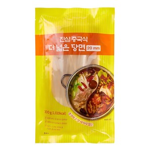 진심 중국식 더 넓은 당면 20mm, 300g, 1개