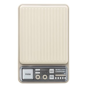 아이노트 맥세이프 무선충전 보조배터리 10000mAh 22.5W, PB100M, 베이지