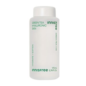 [비건뷰티] 이니스프리 New 그린티 히알루론산 스킨, 170ml, 1개