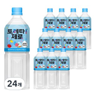 토레타 제로 이온음료, 900ml, 24개