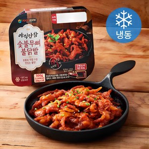 야식만참 숯불 무뼈 불닭발 2개입 (냉동), 500g, 1개