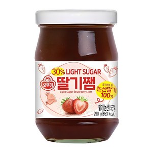 오뚜기 Light suga 딸기쨈, 290g, 1개