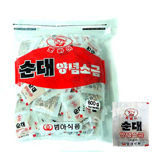 범아 뽀빠이 순대양념소금 3g X 200개입, 1개, 600g