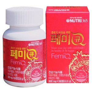 페미큐 갱년기 여성을 위한 영양제, 56정, 1개