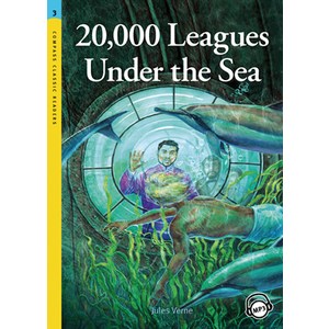 [Compass Publishing]Compass Classic Reades Level 3 : 20000 Leagues unde the Sea (Papeback + MP3 CD), Compass Publishing